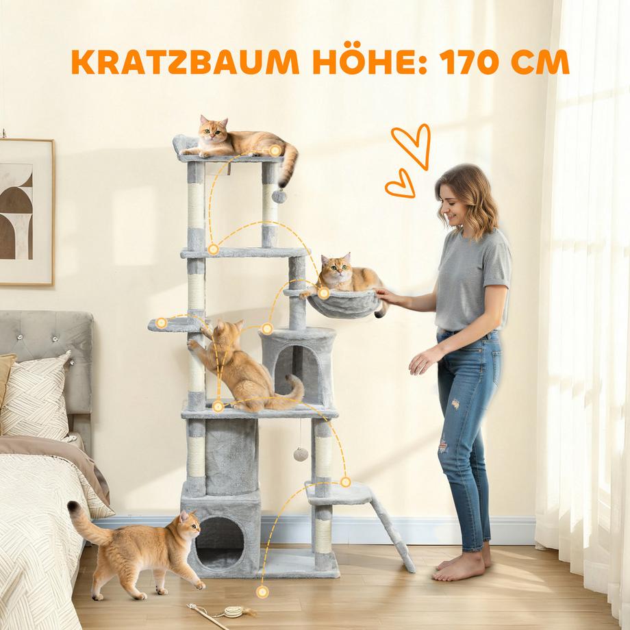 PawHut  arbre à chat 