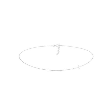 Elli  Halskette Choker Kreuz 