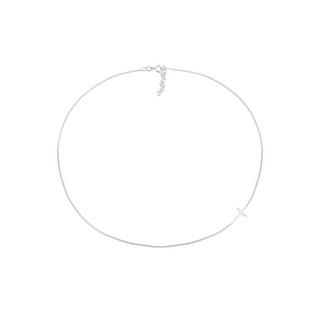 Elli  Halskette Choker Kreuz 