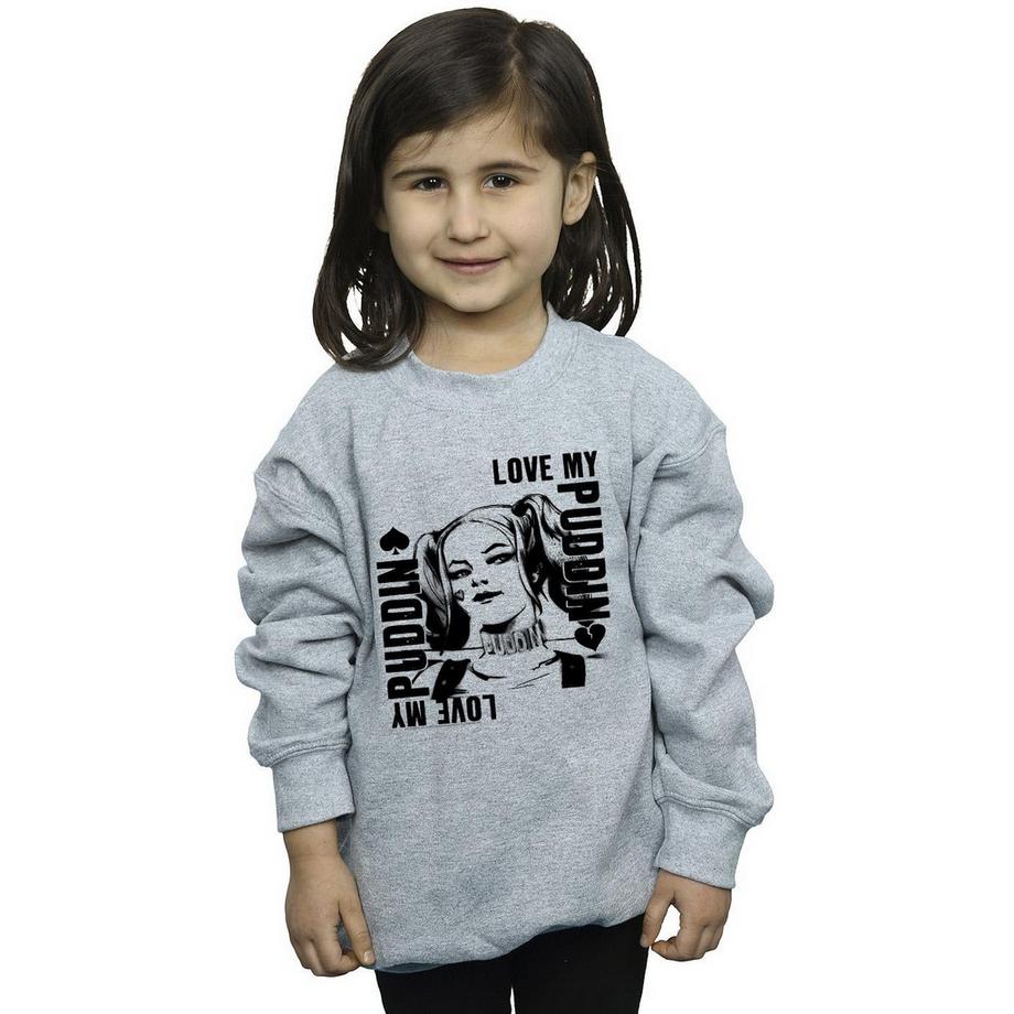 DC COMICS  Sweat SUICIDE SQUAD LOVE PUDDIN 