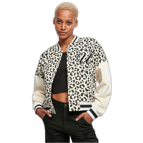 URBAN CLASSICS Giacca Oversize AOP College  