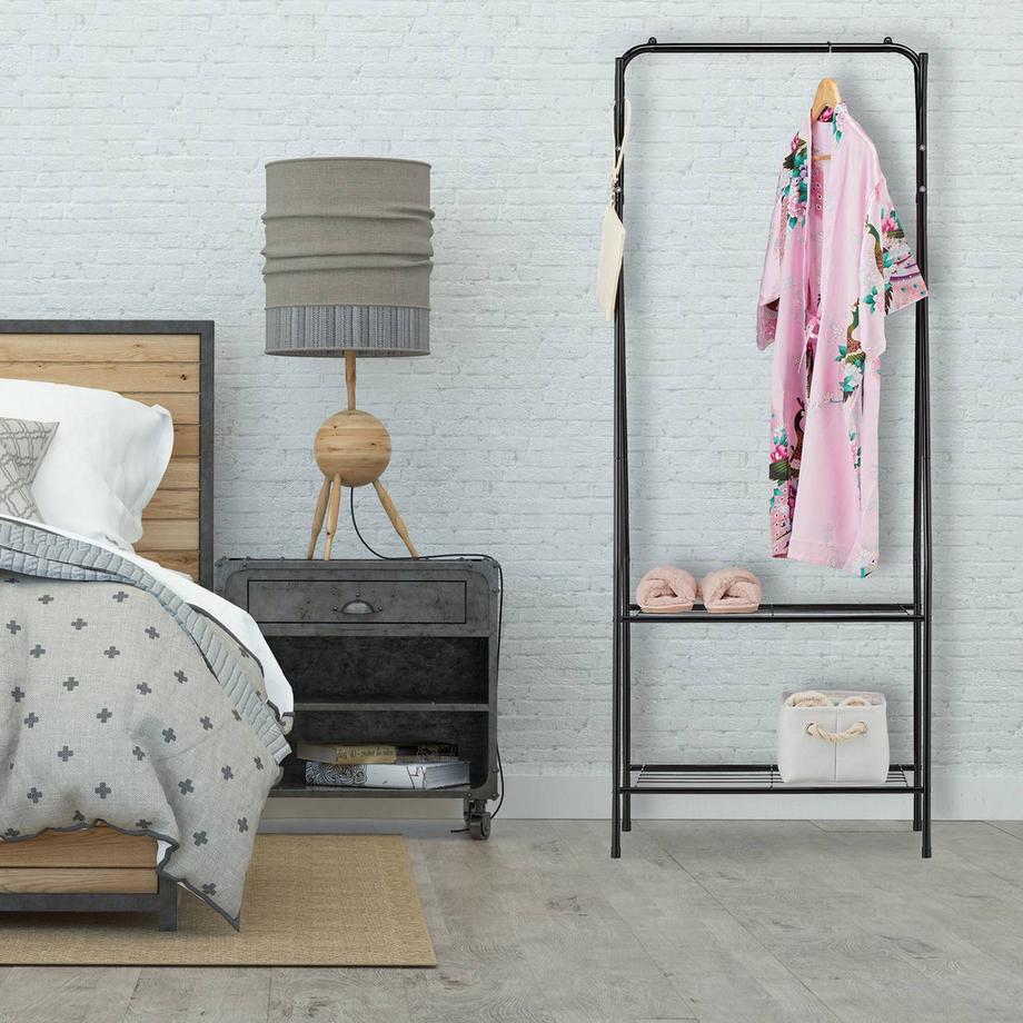 B2X Appendiabiti con 2 ripiani  