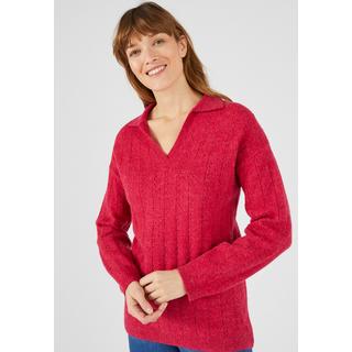 Damart  Pullover mit Polokragen aus Alpaka-Mischung 