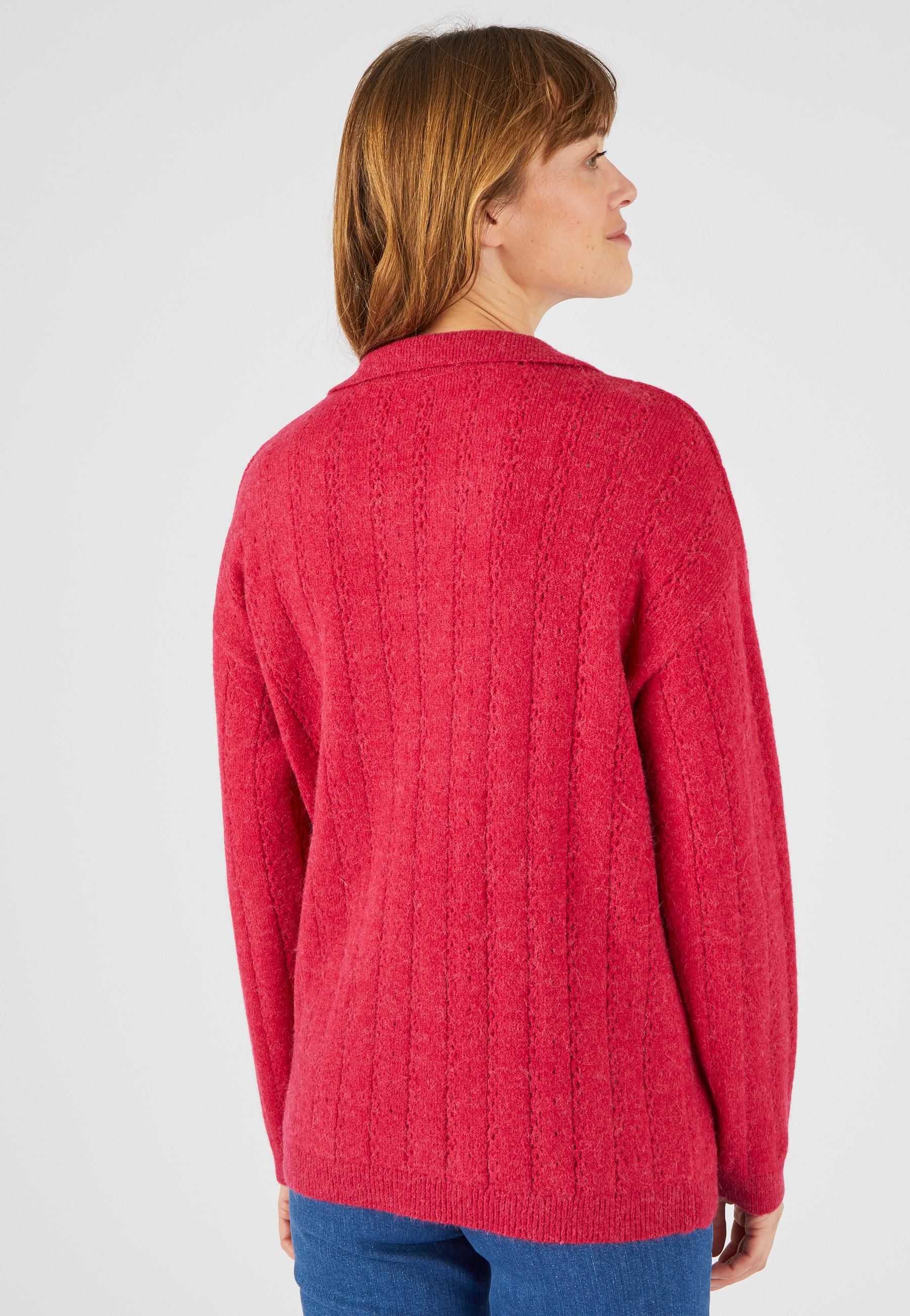 Damart  Pullover mit Polokragen aus Alpaka-Mischung 