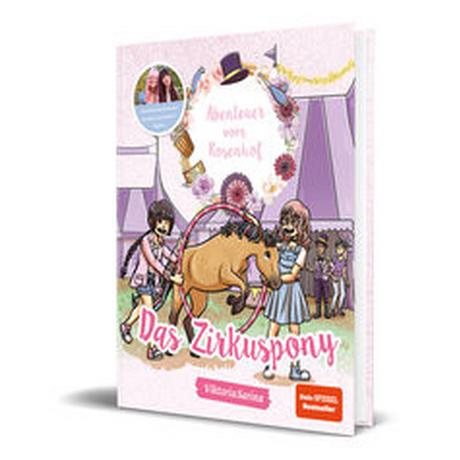 Abenteuer vom Rosenhof. Das Zirkuspony Viktoriasarina; Netolitzky, Katharina (Illustrationen) Copertina rigida 