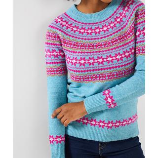 Joe Browns Classico Pullover Fair Isle Girocollo  