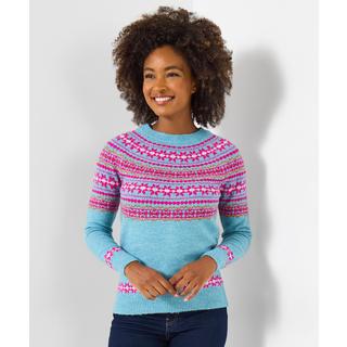 Joe Browns Classico Pullover Fair Isle Girocollo  