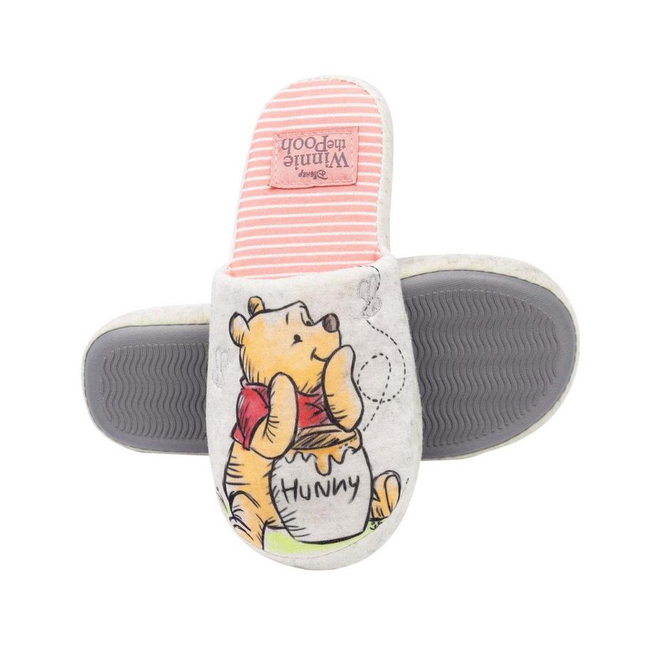 Winnie the Pooh Gestreifte Hausschuhe  