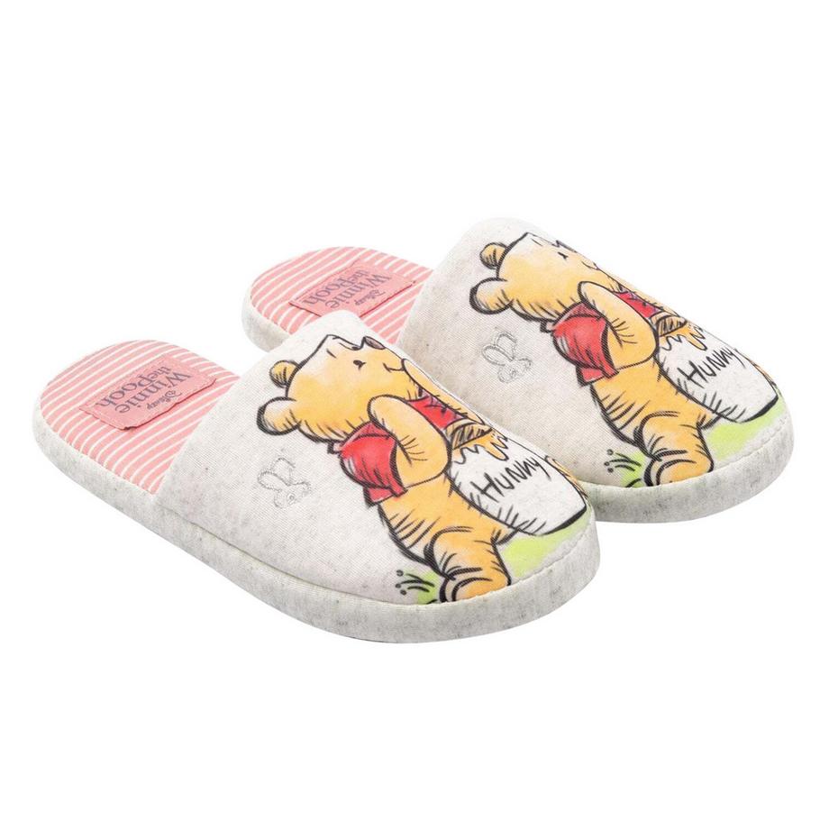 Winnie the Pooh Gestreifte Hausschuhe  