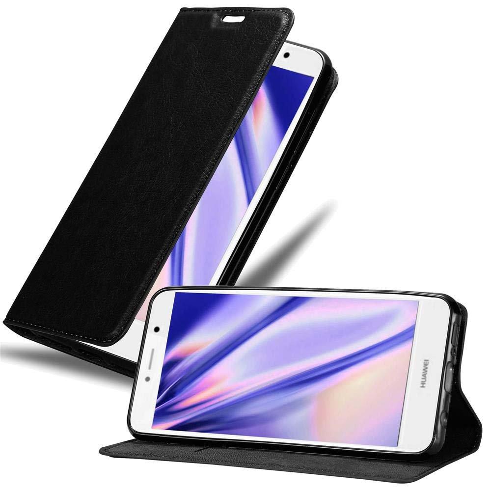 Cadorabo  Housse compatible avec Huawei Enjoy 7 PLUS - Coque de protection avec fermeture magnétique, fonction de support et compartiment pour carte 