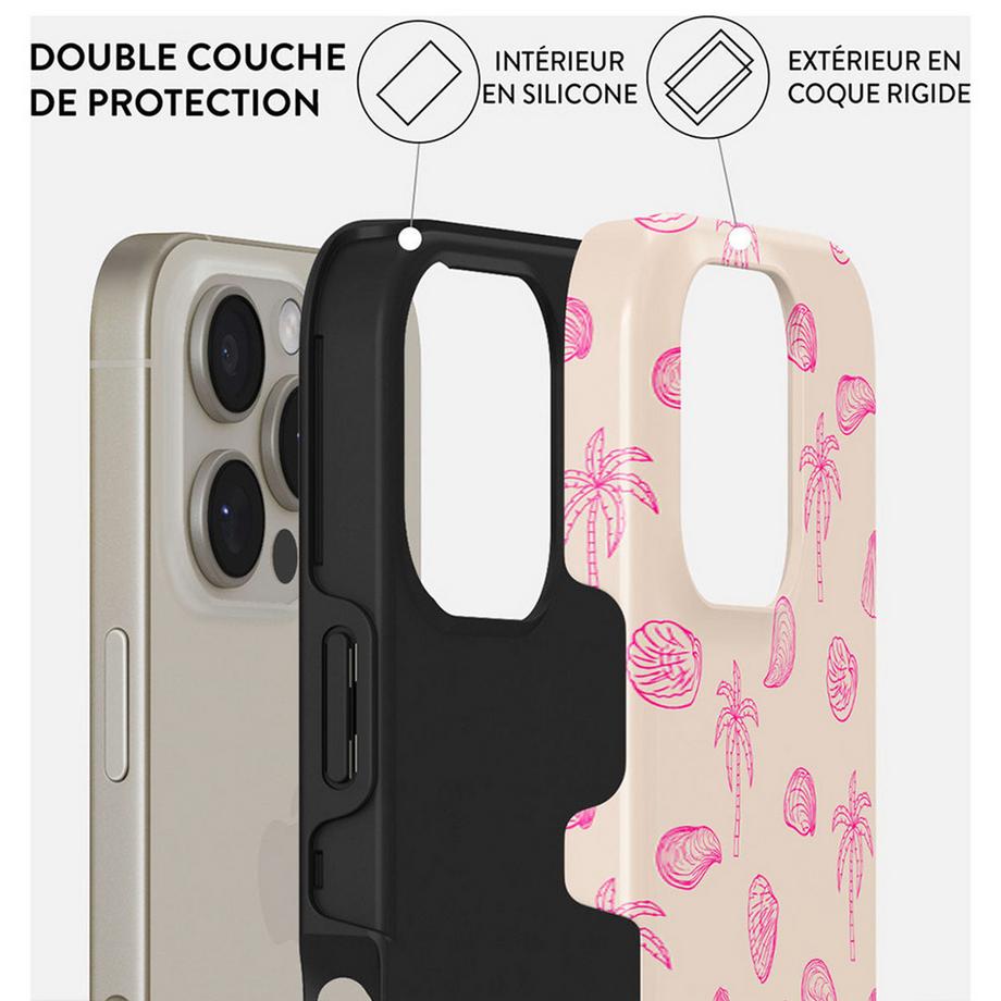 Burga  Custodia per iPhone 16 Pro MagSafe Beach Please 