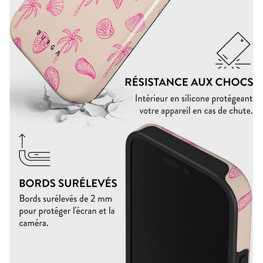 Burga  Custodia per iPhone 16 Pro MagSafe Beach Please 