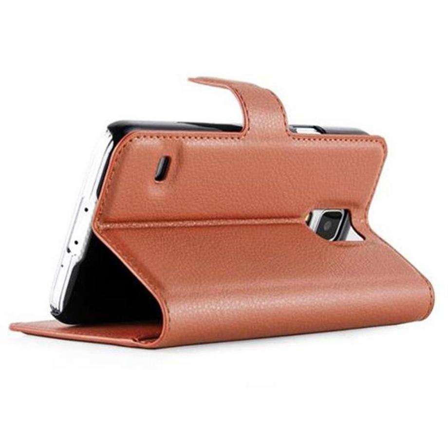 Cadorabo  Housse compatible avec Samsung Galaxy S5 / S5 NEO - Coque de protection avec fermeture magnétique, fonction de support et compartiment pour carte 