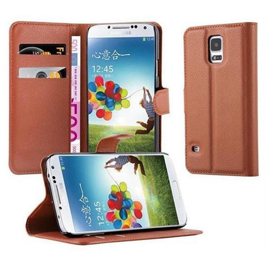 Cadorabo  Housse compatible avec Samsung Galaxy S5 / S5 NEO - Coque de protection avec fermeture magnétique, fonction de support et compartiment pour carte 