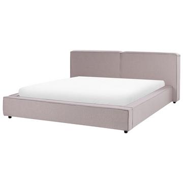 Lit avec sommier en Tissu Rétro LINARDS