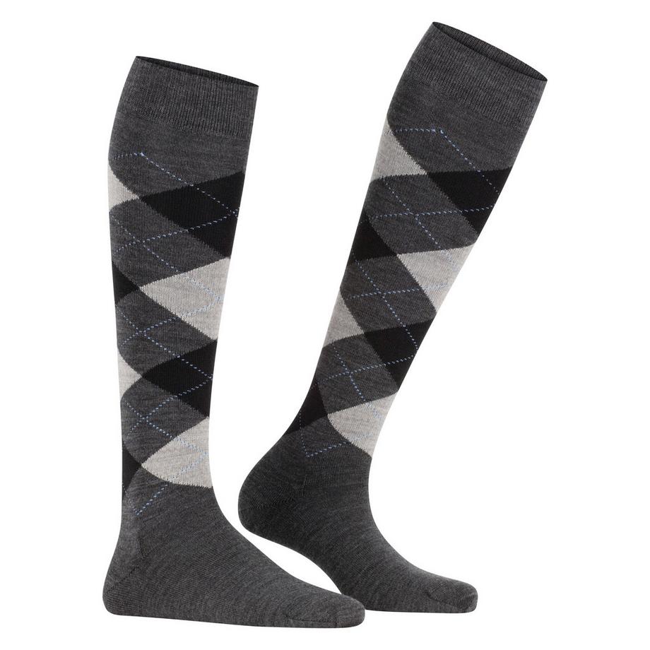Burlington Marylebone Rauten Kniestrümpfe  