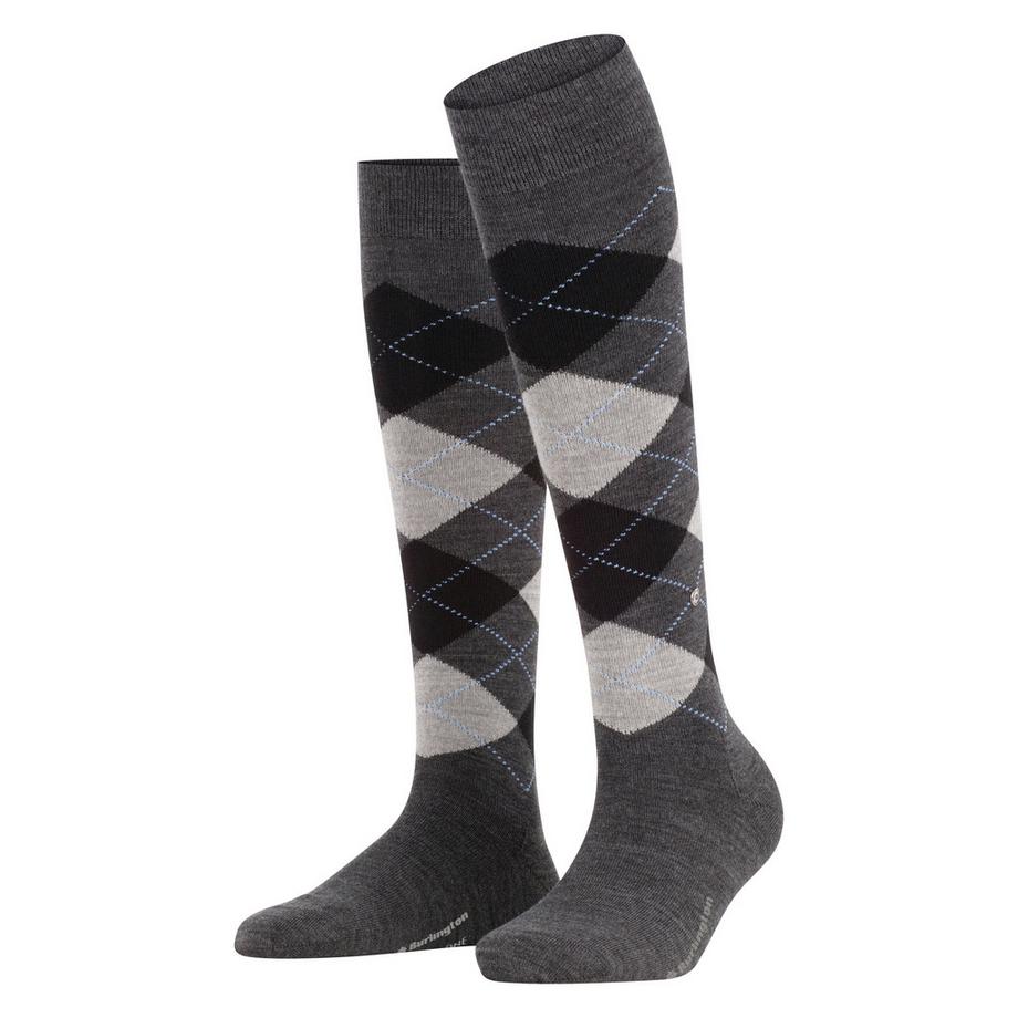 Burlington Marylebone Rauten Kniestrümpfe  