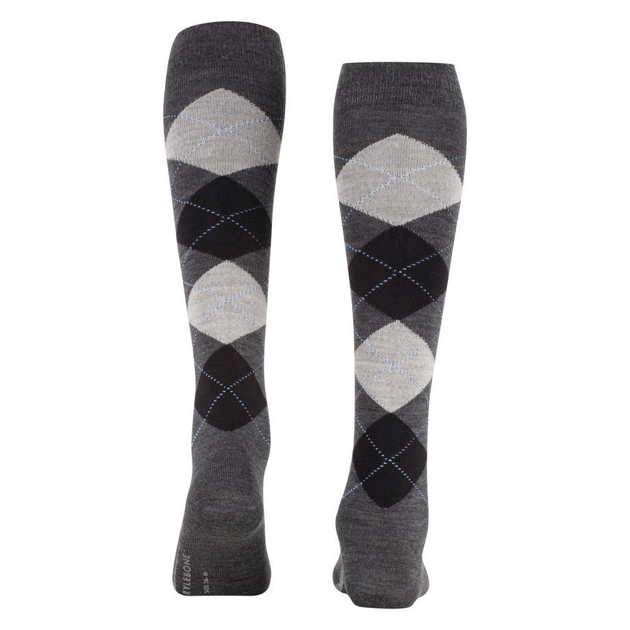 Burlington Marylebone Rauten Kniestrümpfe  