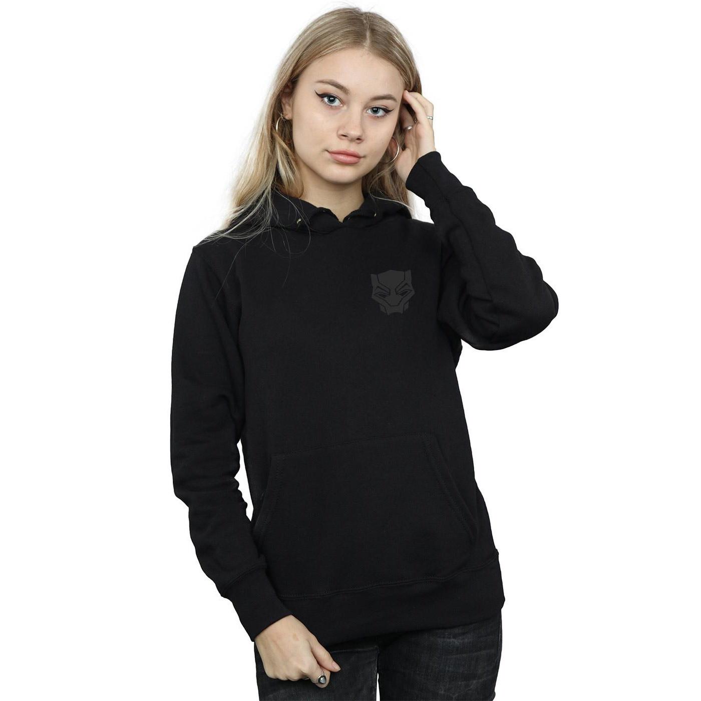 MARVEL  Black On Black Kapuzenpullover 