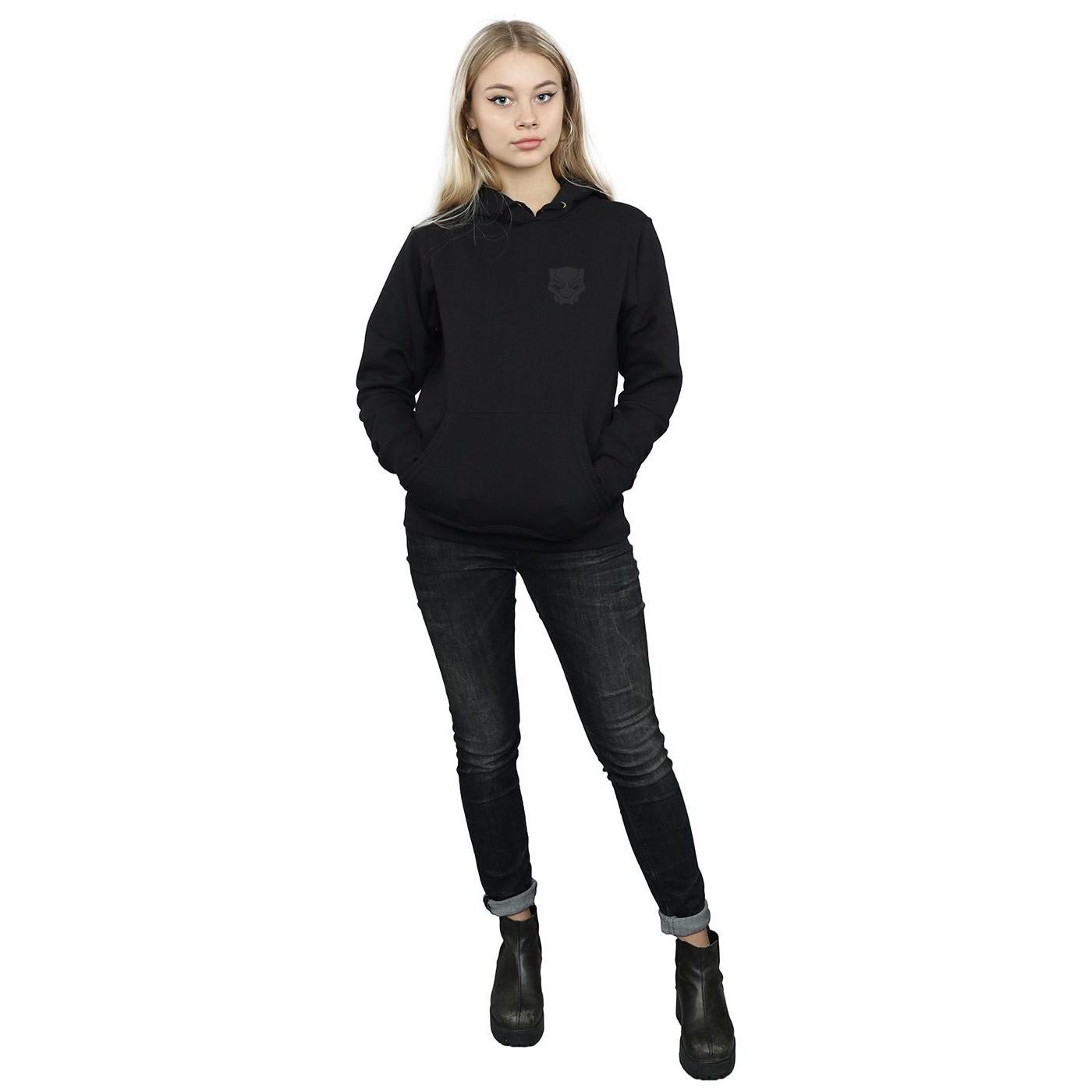 MARVEL  Black On Black Kapuzenpullover 