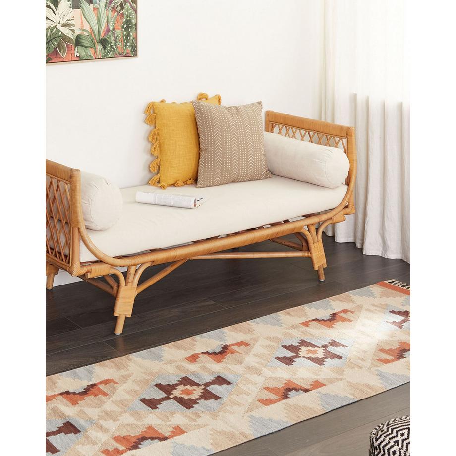 Beliani Tapis en Coton  DILIJAN  