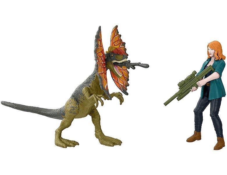 Image of Jurassic World Claire & Dilophosaurus