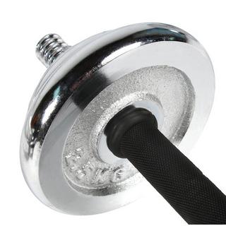 GladiatorFit  Set Hantelscheiben und -stangen 50kg "Dumbbell And Barbell Set" Ø 25mm GladiatorFit 