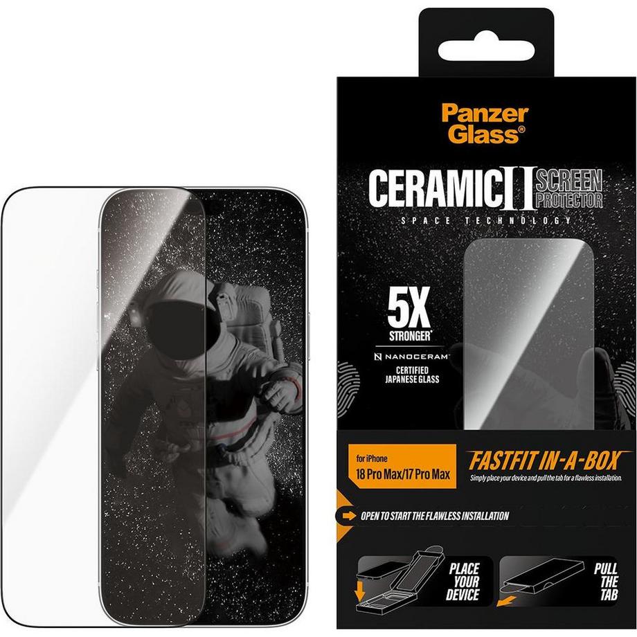 PanzerGlass  Protection décran en verre trempé Ceramic FF 