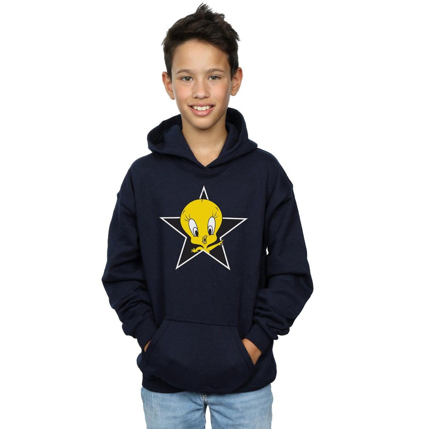 LOONEY TUNES  Sweat à capuche TWEETY PIE STAR 