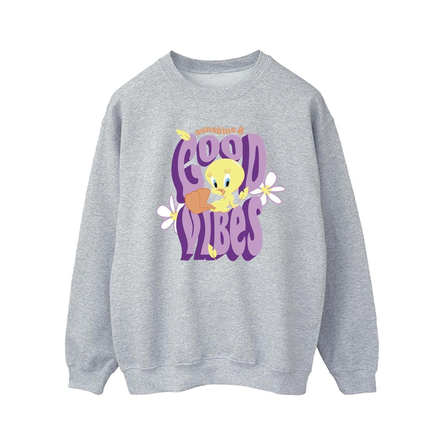 LOONEY TUNES  Tweeday Sunshine & Good Vibes Sweatshirt 