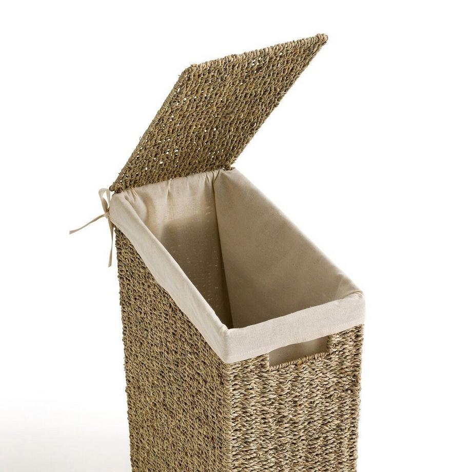 La Redoute Intérieurs Panier à linge étroit en herbier  