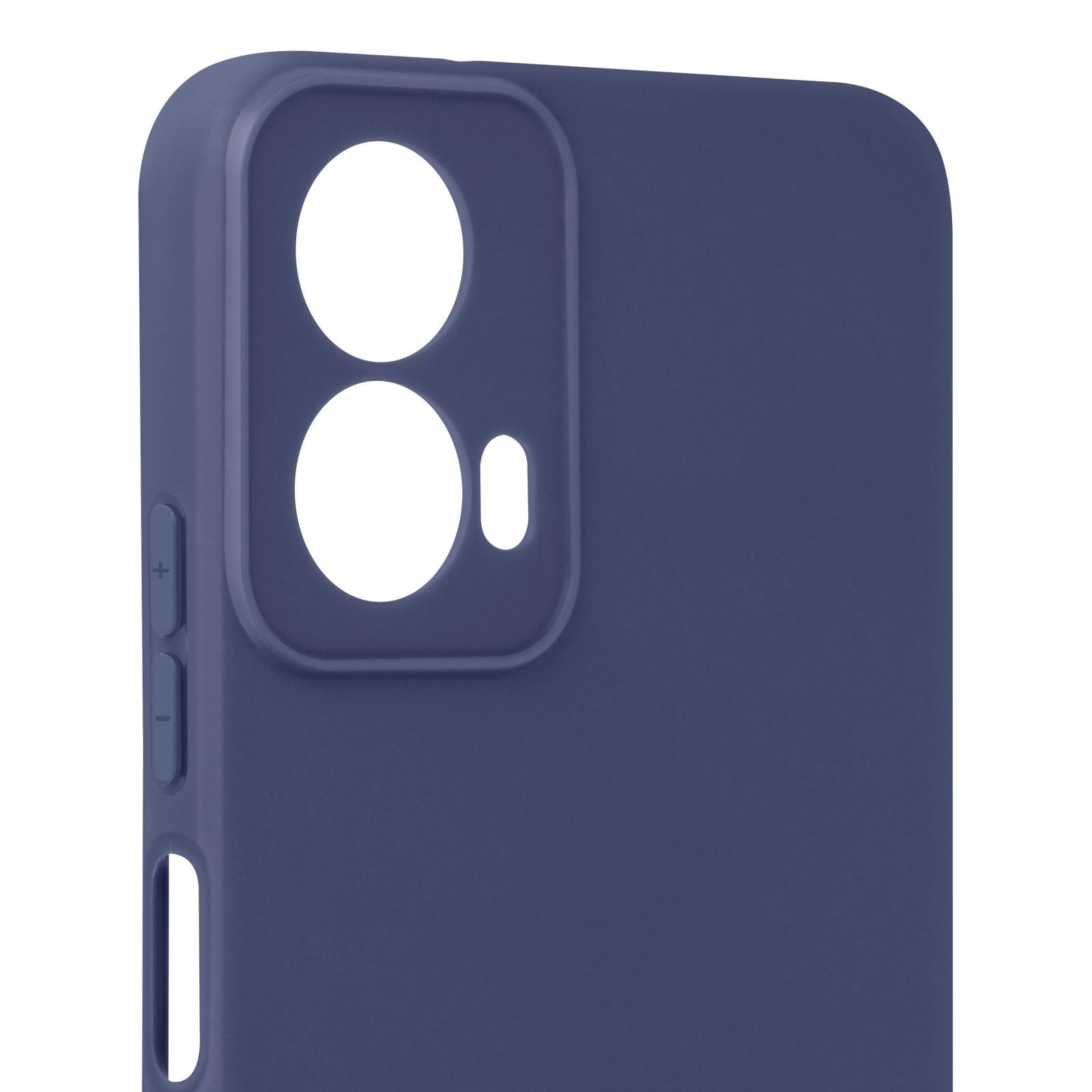 Avizar  Coque Motorola Moto G34 5G - Bleu roi 