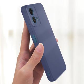 Avizar  Cover Motorola Moto G34 5G blu opaco 