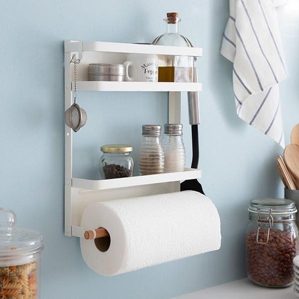 InnovaGoods Magnetisches Aufbewahrungsregal mit zwei Regalen  