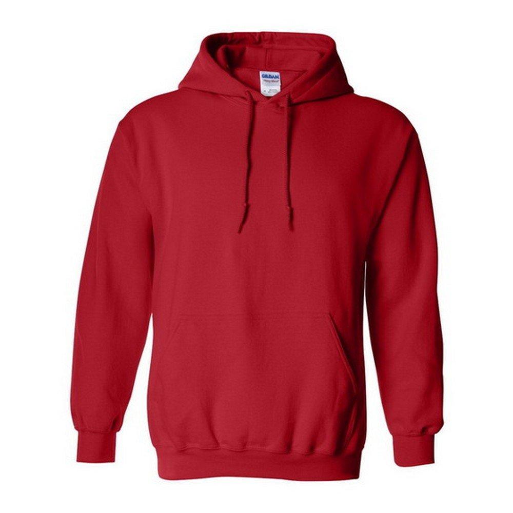 Image of Heavy Blend Kapuzenpullover Hoodie Kapuzensweater Herren Rot Bunt XXL