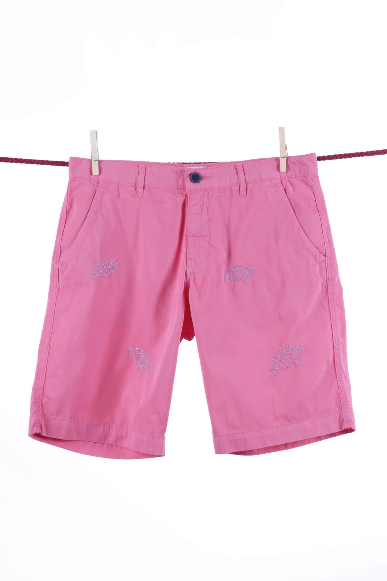 Image of Candy-schildkröten-bermudashorts Herren Rosa S