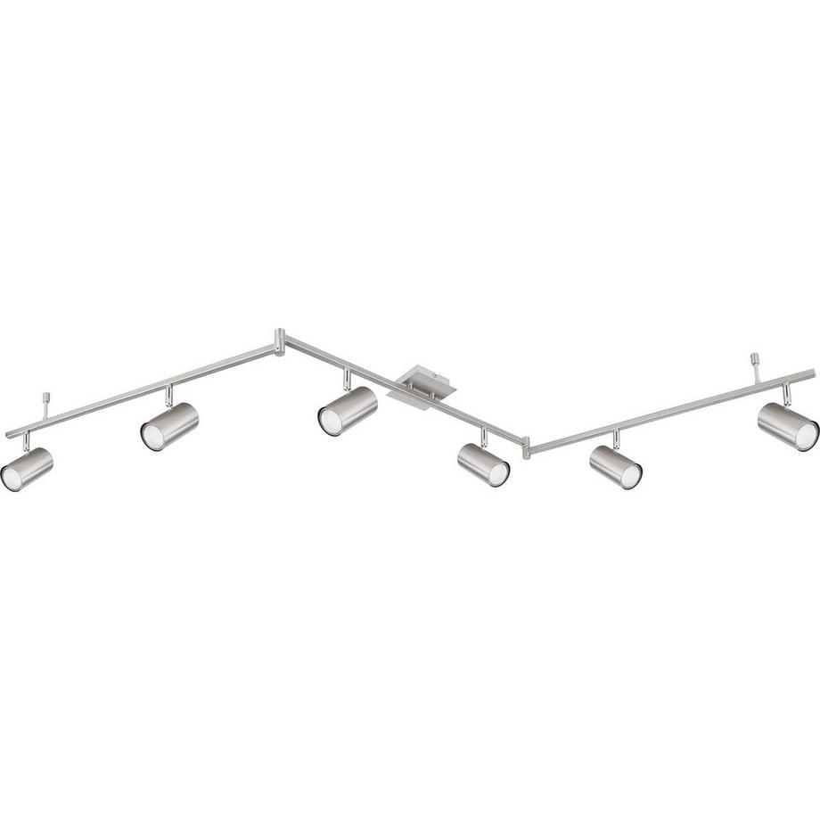mutoni Strahler Robby Metall Nickel matt 6xGU10  