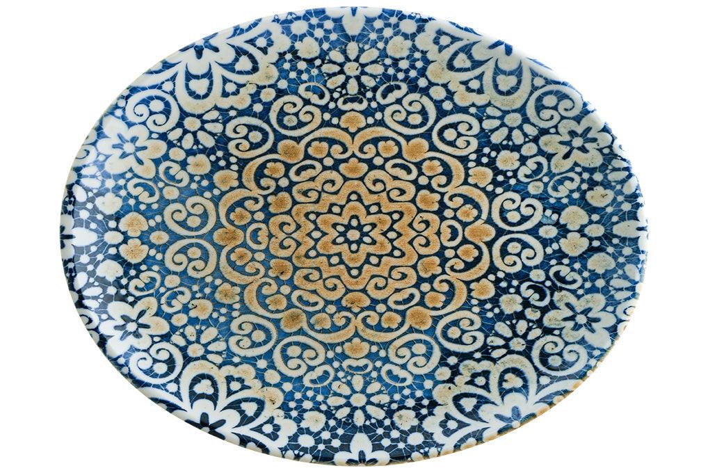 Bonna Piatto di servizio - Alhambra -  Porcellana - 25 cm- set di 2  