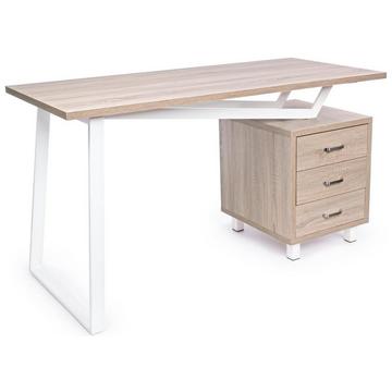 Bureau avec coffret blanc Armande