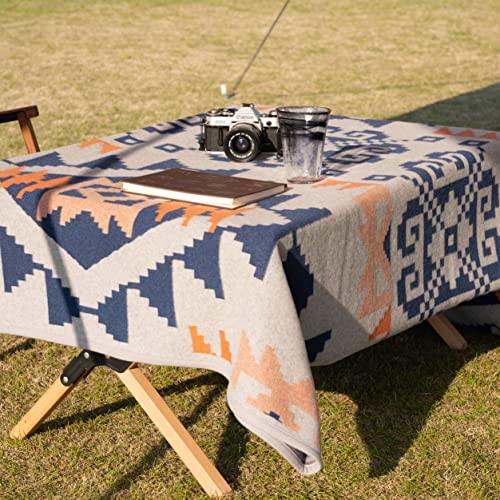 Alopini Merino Wolldecke Tagesdecke  