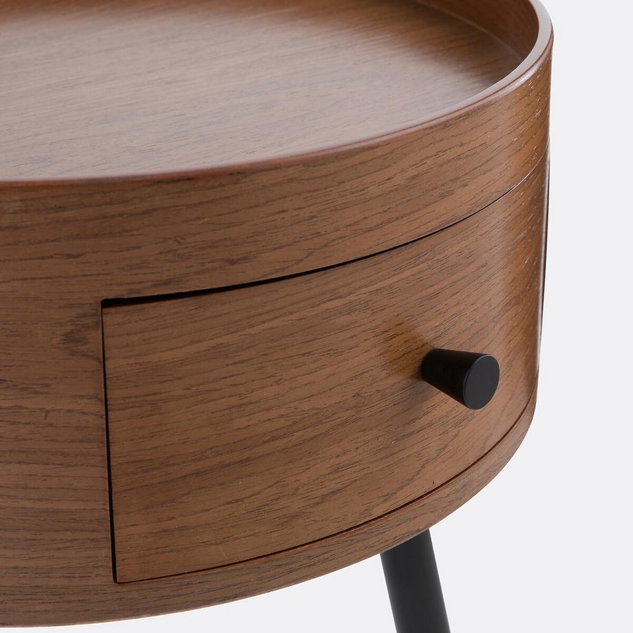 La Redoute Intérieurs Nachttisch Orteo mit 1 Schublade  