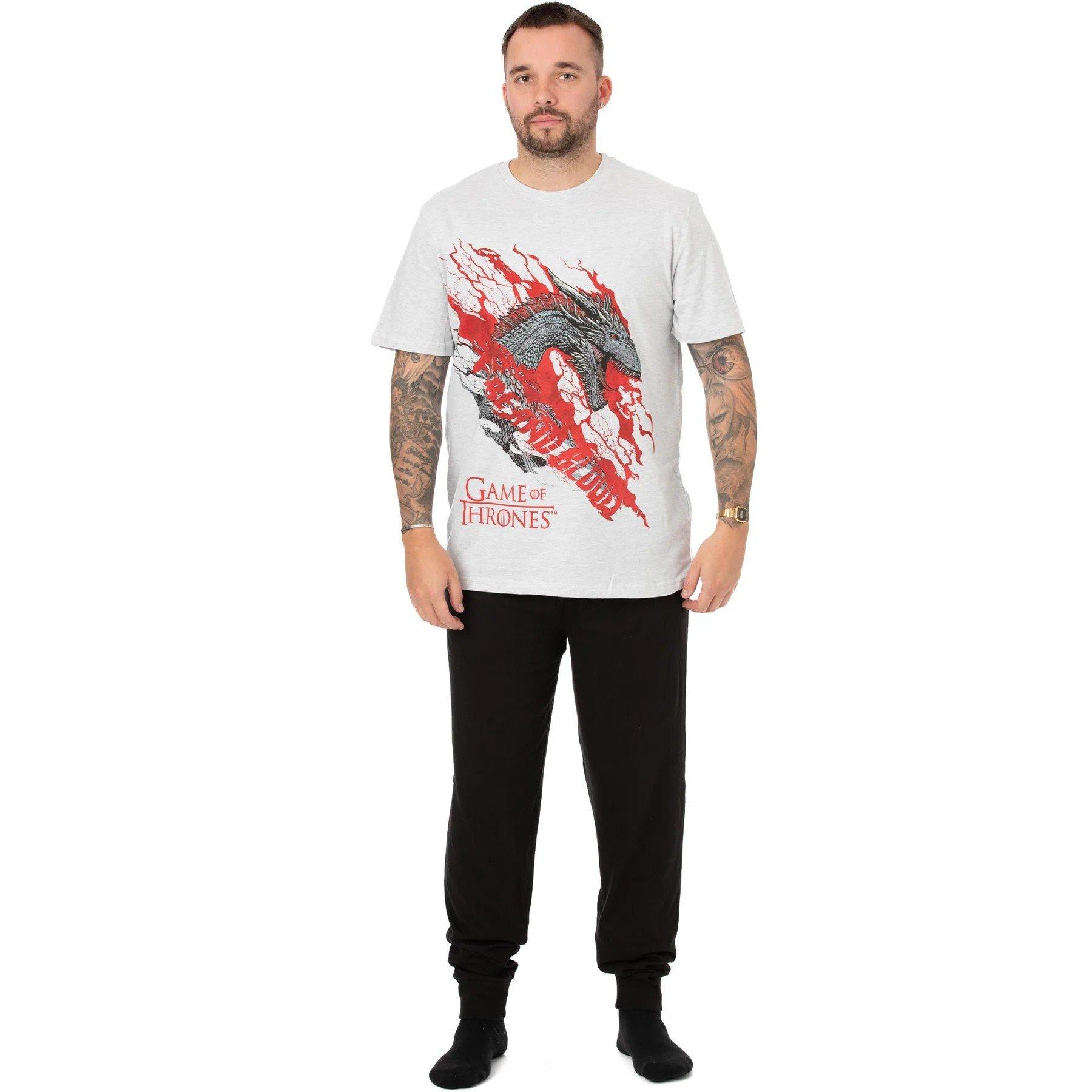 Game of Thrones  Fire And Blood Schlafanzug mit langer Hose 