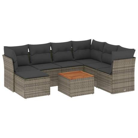 VidaXL Garten sofagarnitur poly-rattan  