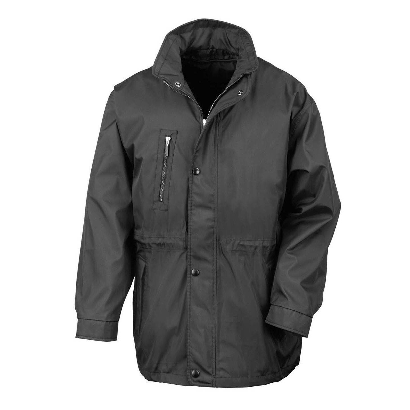 Image of Premium City Executive Wintermantel Herren Schwarz 3XL