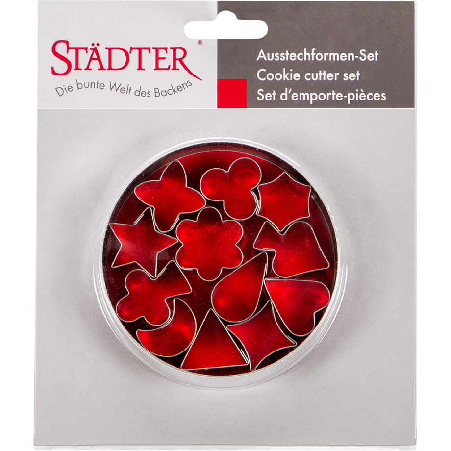 Städter Ausstecher Set Formen 12 Stück  