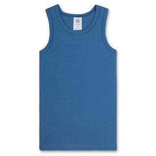 Sanetta  Jungen-Unterhemd (Doppelpack) Blau Auto 