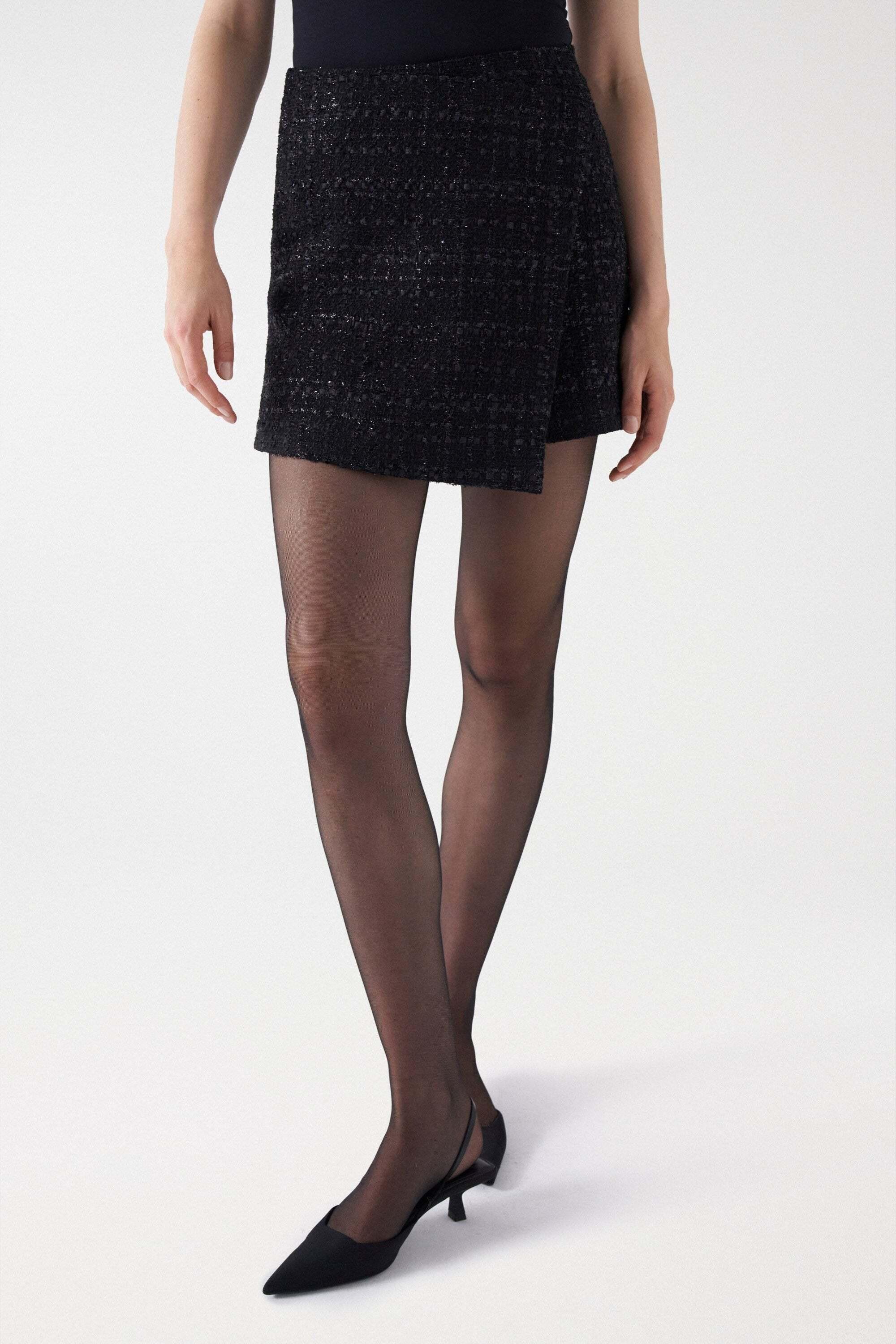 Salsa  Jupe Tweed Mini Skort 