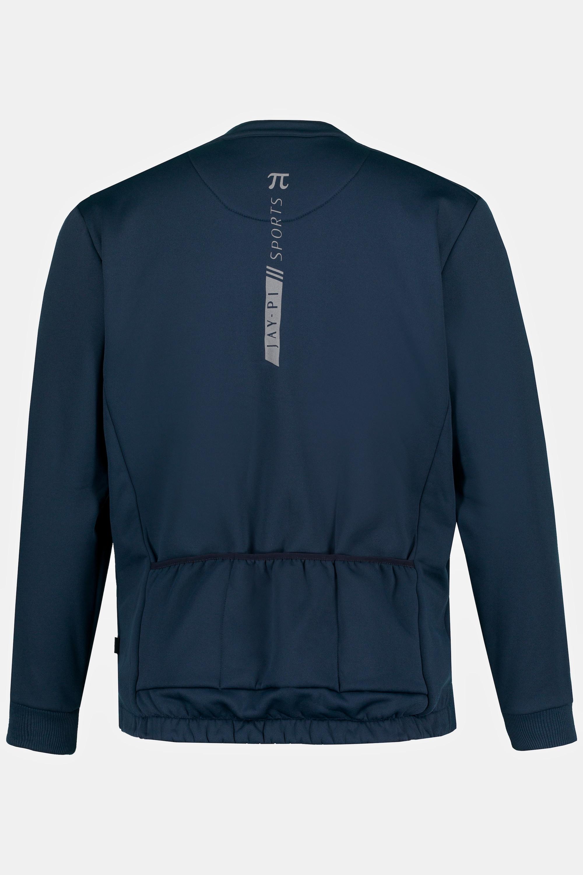 JP1880  Veste de cyclisme Softshell JAY-PI, collection Bikewear, avec technologie FLEXNAMIC® - col montant et poches dans le bas du dos 