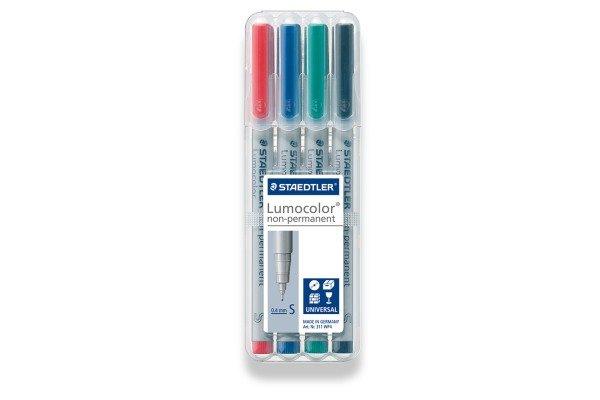 STAEDTLER STAEDTLER Lumocolor non-perm. S 311 WP4 4 Farben ass.  