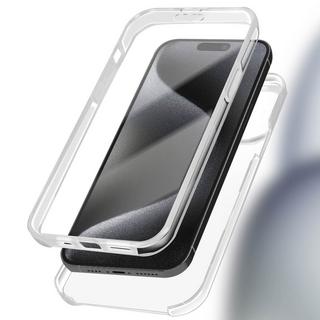 Avizar  Cover 360° iPhone 15 Pro trasparente 
